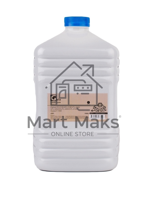 Тонер GalaPrint GP-PC-211EV/PC-212EV/TN-420X/TL-425X для принтеров Pantum P2200/P2207/P2500/P2507/P3010/P3300/M6500/M6600/M6700/M6800/M7100/M7200, 1000гр (J201) PET Фас РФ