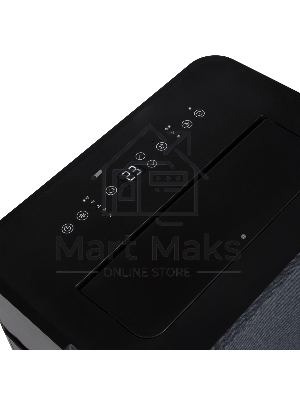 Кондиционер мобильный Ballu Velure BPAC-12 EW/N6 12000 BTU, 30 м², 50 дБ, охлаждение, осушение, черный