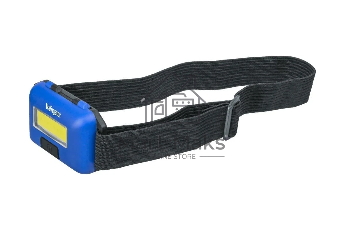 Фонарь налобный Navigator 14 660 NPT-H24-3AAA 3 режима 1COB LED 3Вт; блистер 14660