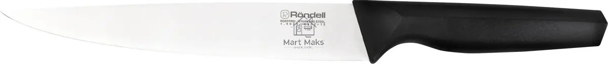 Набор ножей кухонных Rondell RD-1359 компл.:6предм. с подставкой черный подар.коробка
