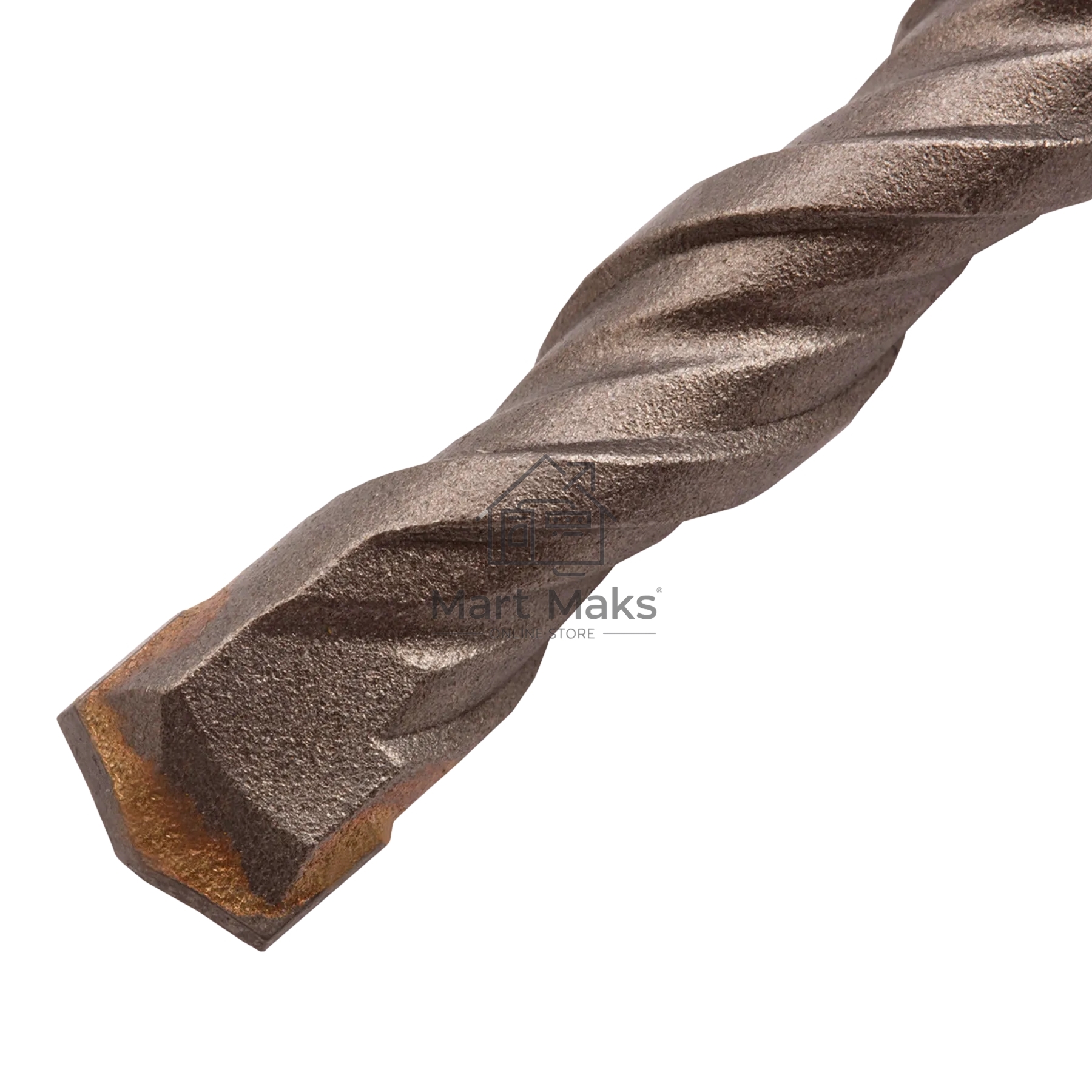 Бур по бетону Denzel двойная спираль, Cobalt W-tip, 8x110 мм, SDS PLUS