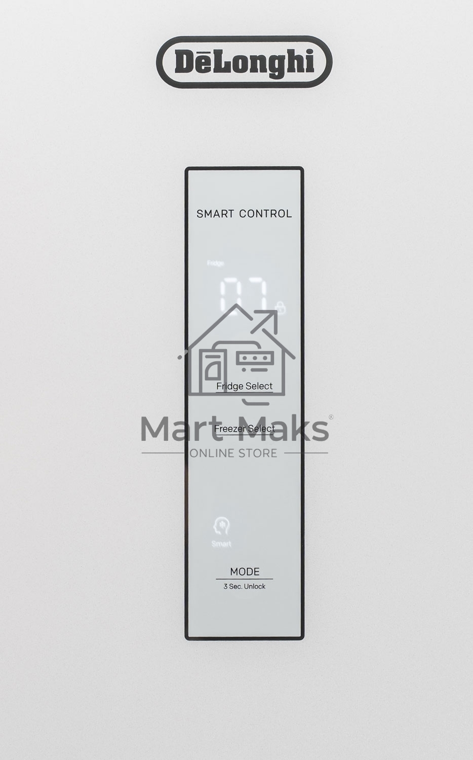 Холодильник DeLonghi DCS 19NFI BB DAMIANO белый двухкамерный 230/100л морозилка снизу, No Frost