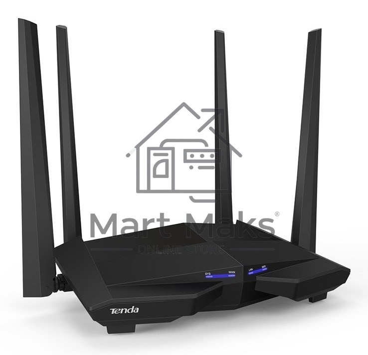 Маршрутизатор/роутер Wi-Fi Tenda AC10 1200MBPS 1000M 3P AC10