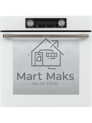 Встраиваемая электрическая духовка 60 см Gorenje Полезный объем: 77 л, Сенсорный программатор IconLED, Плавное открывание и закрывание дверцы, Решетка, Частично выдвижные телескопические направляющие на 1-м уровне, Дверца CompactDoor: 2 стекла + 1 термосл