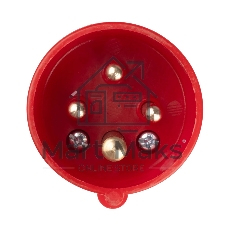 Вилка переносная PPC 014 3P+PE 16A 380V IP44 Jazzway