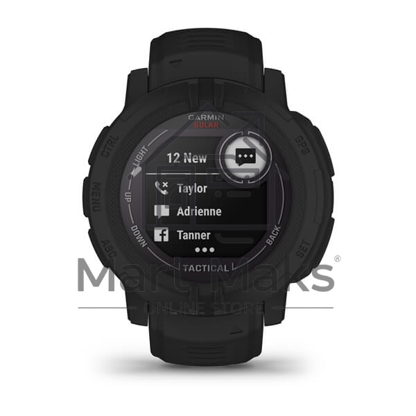 Смарт-часы Garmin pametni sat Instinct2 SOLAR Tactical Edition Black 28797 753759278892