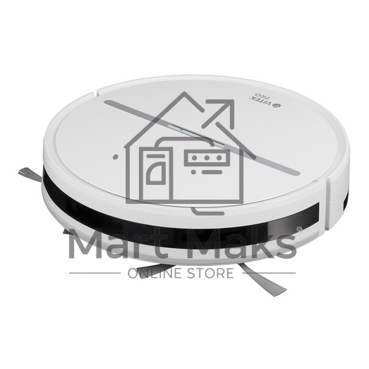 Робот-пылесос Vitek VT-1807 белый, 2200 мАч Li-Ion, уборка сухая/влажная, пылесборник контейнер 0.45 л