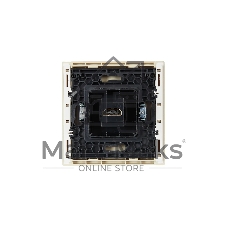 Розетка HDMI IEK FORTE&PIANO FP440 ваниль