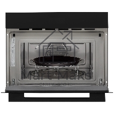 Встраиваемая микроволновая печь Krona ONYX 45H mw BL/BL черный, 38 л, 1000 Вт, переключатели - сенсор