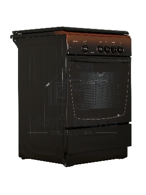 Плита газовая Gefest CG 60М C7 К83 коричневый, конфорок 4 шт, духовка 63 л, 60 см x 85 см x 60 см