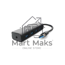 USB-концентратор Gembird UHB-C354, USB 3.0, USB 4 порта, USB с доп питанием