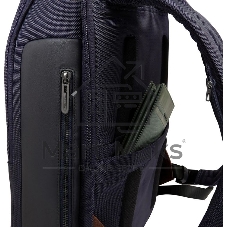 Рюкзак мужской Piquadro Brief2 CA4818BR2/BLUCU темно-синий/коричневый нейлон/натур.кожа