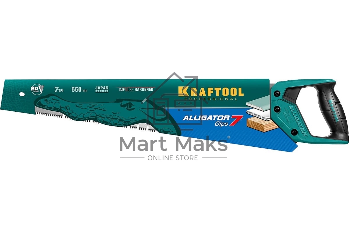Ножовка для гипса KRAFTOOL Alligator GIPS 7
