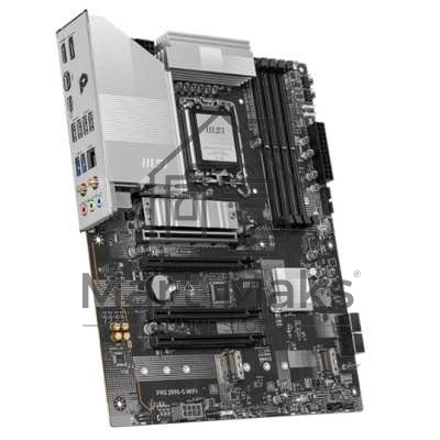 Материнская плата MSI PRO Z890-S WIFI, LGA 1851, Intel Z890, 4xDDR5, 4xSATA, 3xM.2, 1xPCIe 5.0 x16, 2xPCIe 4.0 x4, 1xHDMI, 1xDP, 1xUSB-C Thunderbolt 4, 1xUSB-C 3.2 Gen 2x2, 1x 2.5Gb LAN, 6xUSB-A 3.2 Gen 1, 3x3.5 мм, 7.1, ATX