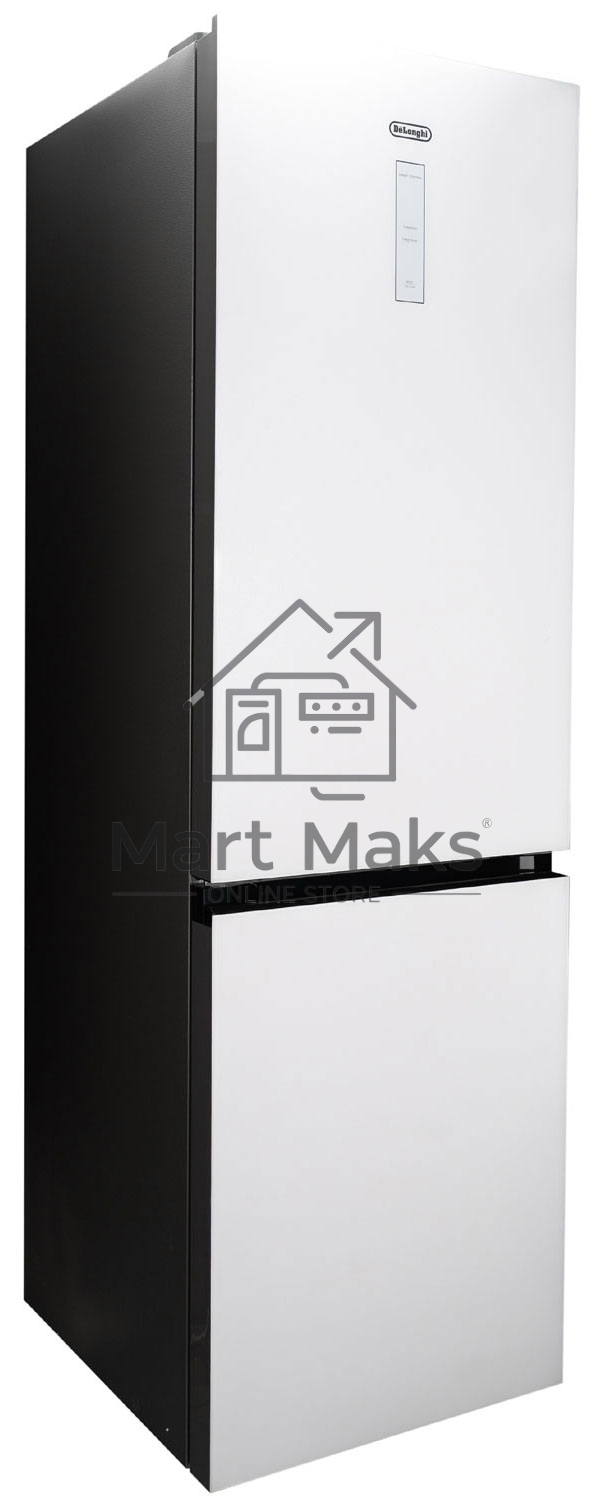 Холодильник DeLonghi DCS 19NFI BB DAMIANO белый двухкамерный 230/100л морозилка снизу, No Frost