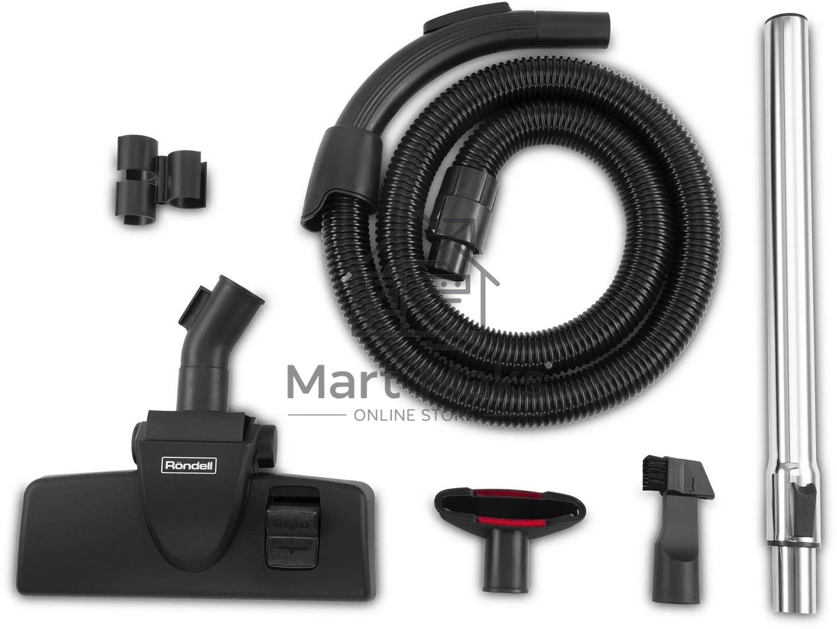 Пылесос Rondell RDE-2060 черный/серый, 500/2400 Вт, уборка сухой, пылесборник контейнер 2.5 л