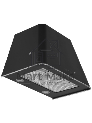 Вытяжка каминная Elikor Гамма 60П-650-Э3Д антрацит/серебристый, 60 см, 650 куб. м/ч, 56 дБ