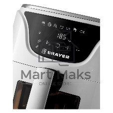 Аэрогриль Brayer BR2036WH белый, 1500 Вт, 5 л, сенсор, 7 программ