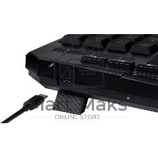 Клавиатура Redragon Harpe Wireless гибридная, USB Type-A, радиоканал, чёрный