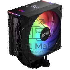Кулер для процессора ADATA XPG MAESTRO PLUS 42SA черный, 120 мм, алюминий/медь, 800-1800 об/мин, 21.19 дБ, 4 pin PWM, ARGB, 220 Вт, высота 156 мм, ЖК-дисплей