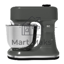 Миксер BQ PM1001 серый, стационарный, 2200 Вт, 5 л, 12 скоростей