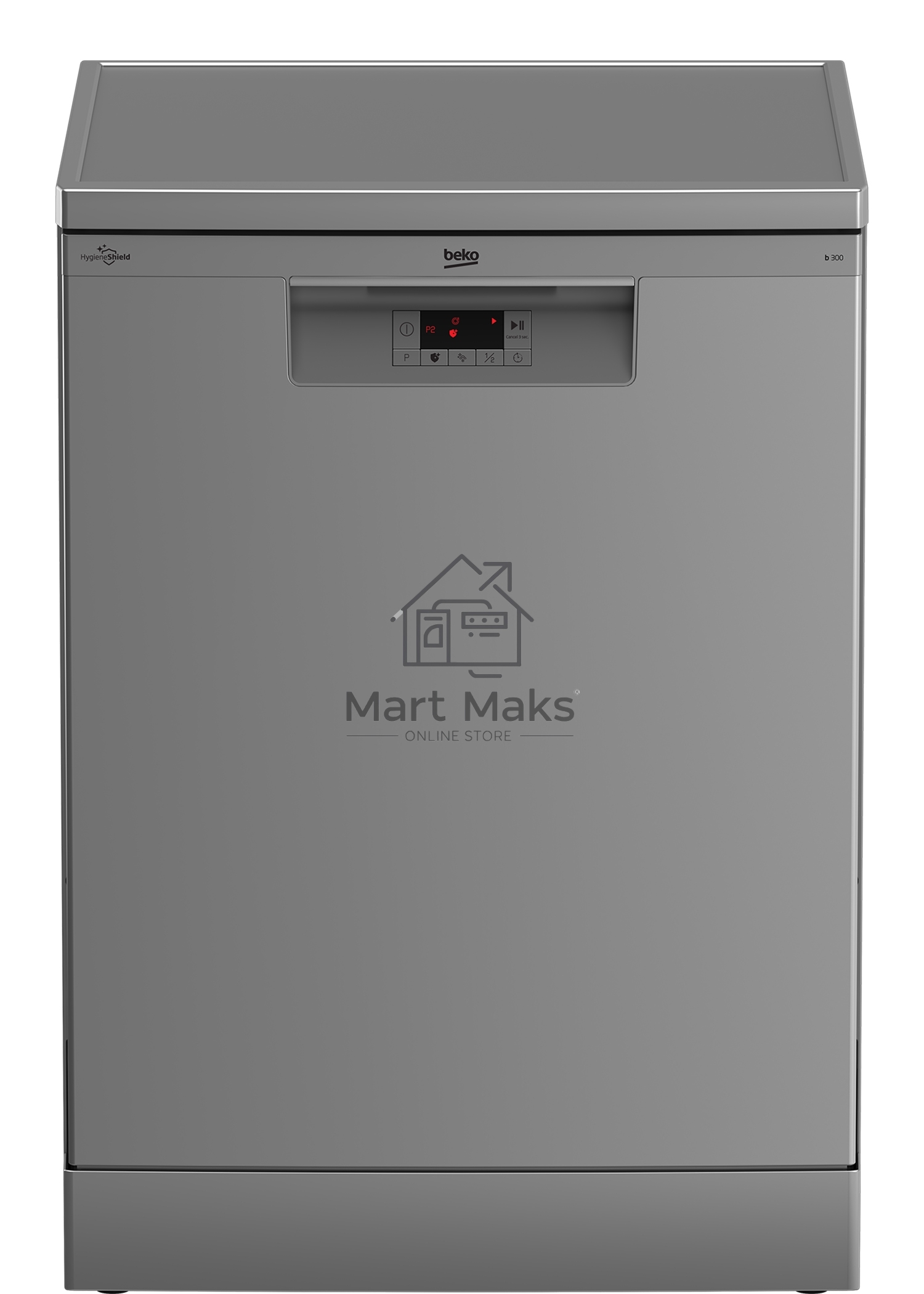 Посудомоечная машина Beko BDFN15421S, серебристая, 59.8 см, 14 компл., 49 дБ, класс A