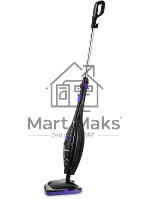 Швабра паровая Kitfort КТ-1061 1300Вт черный/фиолетовый