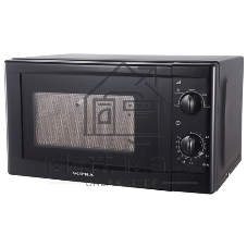 Микроволновая печь SUPRA 20MB25 черный, 20 л, 700 Вт, переключатели - поворотный механизм