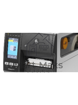 Принтер этикеток термотрансферный коммерческий Zebra ZT411 300 dpi, 356 мм/сек, USB, RS-232, Ethernet, USB Host, Bluetooth, серый