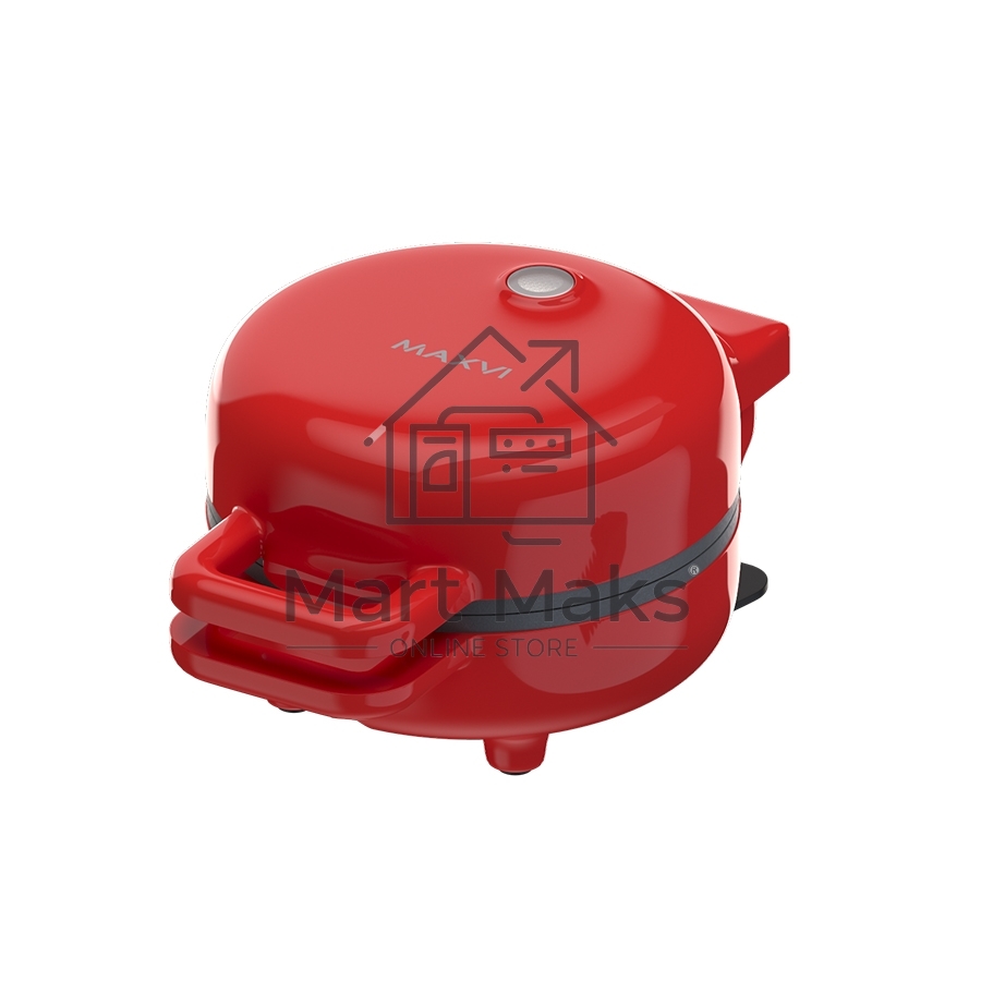 Вафельница для венских вафель MAXVI SM552P red