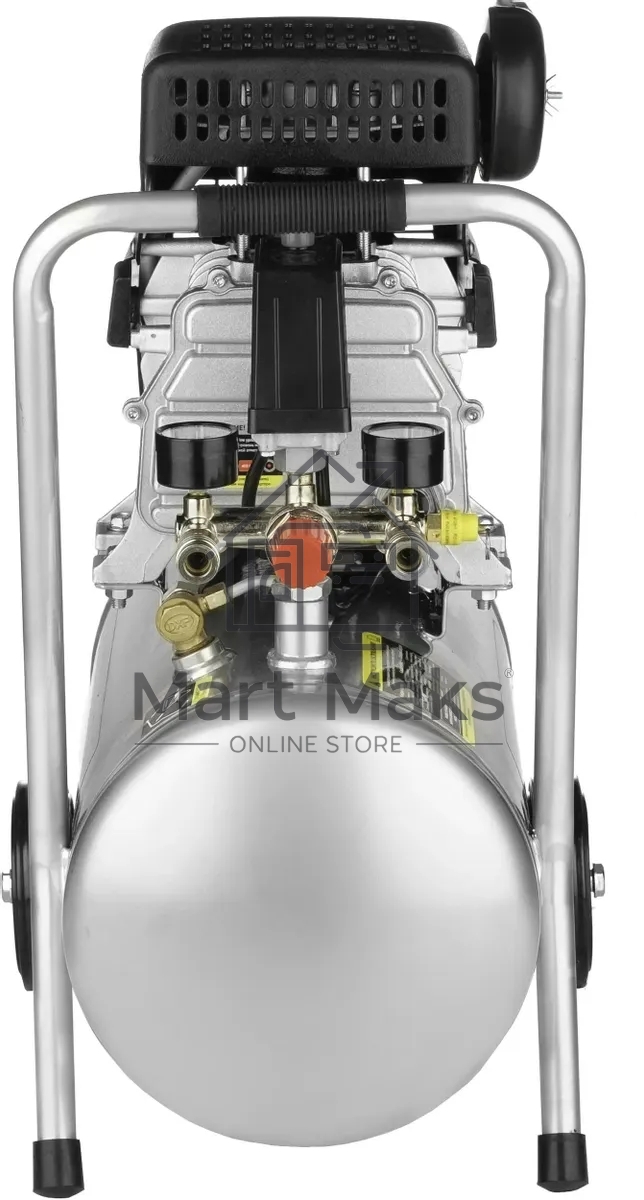Компрессор поршневой Hyundai HYC 23224LMS масляный 130л/мин 24л 1500Вт серебристый/черный