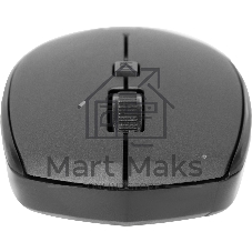 Мышь беспроводная Oklick 488MW серый/черный, 1600 dpi, радиоканал, USB, кнопки - 4