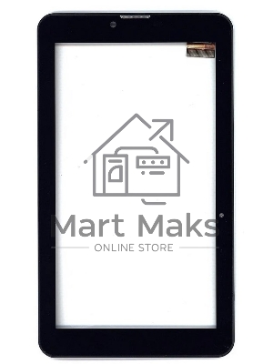 Сенсорное стекло (тачскрин) для Irbis, TZ54, черное с рамкой