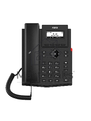 Телефон IP Fanvil X301P черный