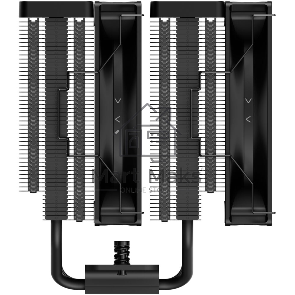 Кулер Ocypus Delta A62 BK ARGB черный 120мм алюминий+медь 2000rpm 29db 4-pin 260W 156мм