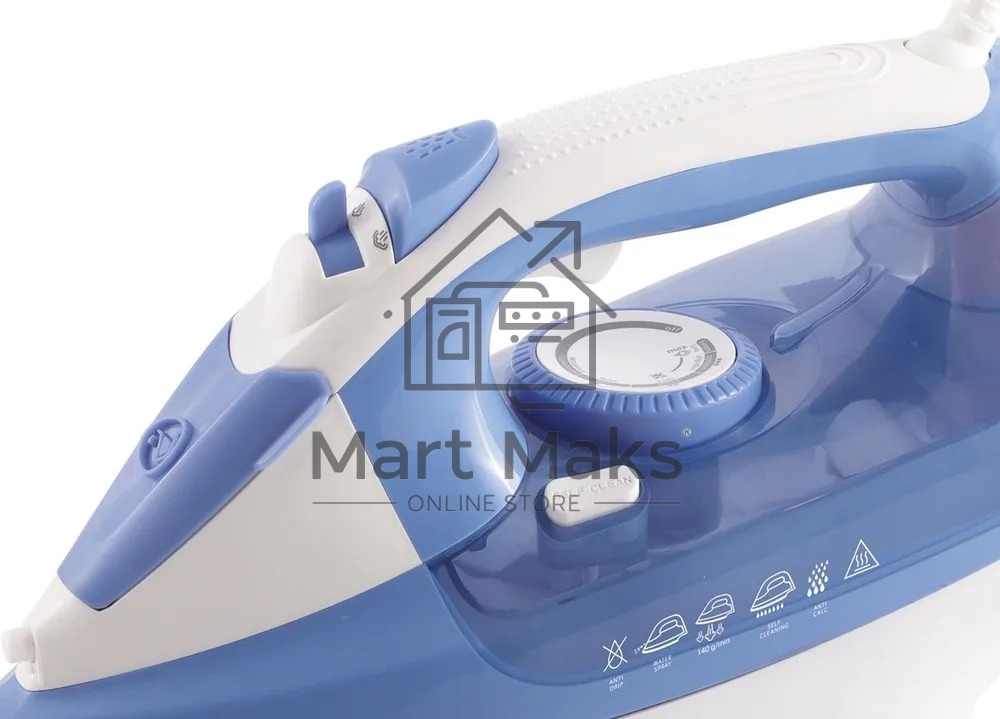 Утюг Vitek VT-8330 белый/голубой