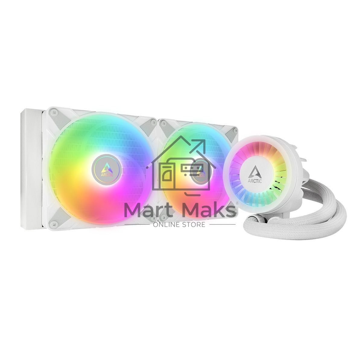 Система жидкостного охлаждения Arctic Liquid Freezer III 280 белый, 140 мм, алюминий/медь, 2800 об/мин, 26 дБ, 4 pin, 260 Вт