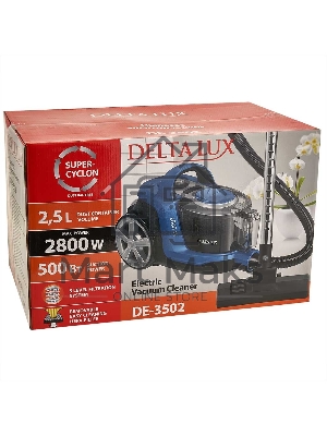 Пылесос DELTA LUX DE-3502 синий