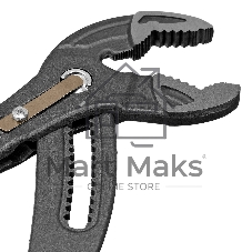 Клещи переставные Denzel кнопочный механизм, обливные рукоятки, 300 мм