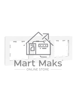 Эпика 3 - местная рамка, белая, пластик