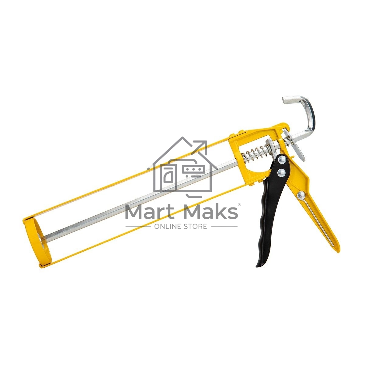 Пистолет для герметика Deli DL2360 Размер: 9 дюймов/230 мм. Сталь А3 + алюминий.