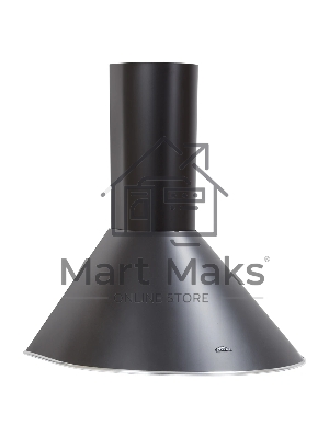 Вытяжка каминная Elikor Эпсилон 60П-430-П3Л черный/серебристый, 60 см, 430 куб. м/ч, 54 дБ