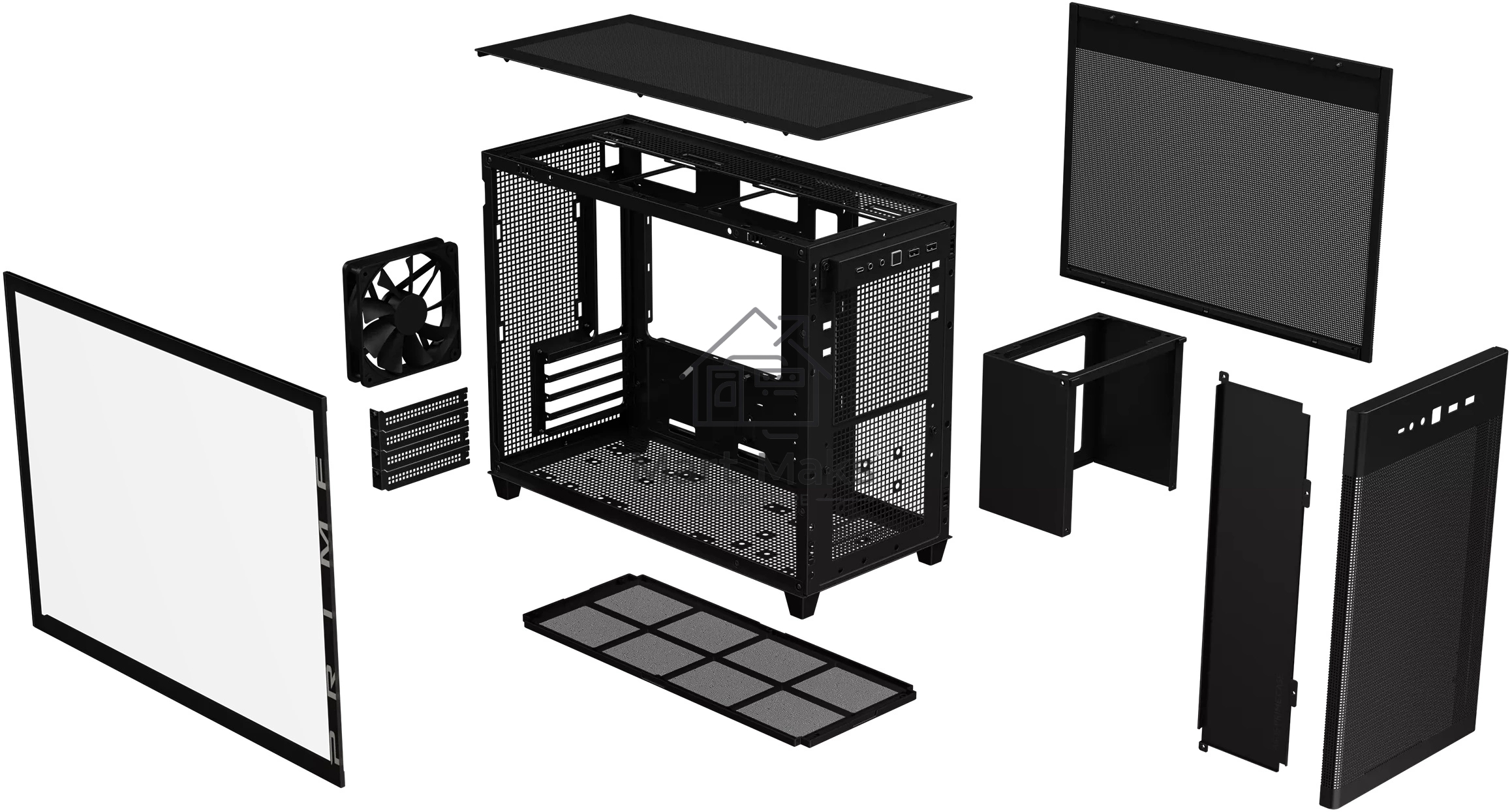 Компьютерный корпус Asus AP201 PRIME CASE TG AP201/BLK/TG