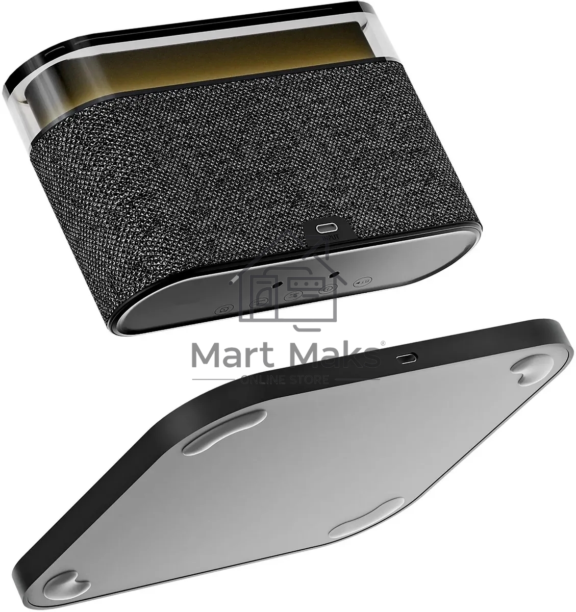Колонка портативная BBK BTA2020 черный 5W 1.0 BT 10м 1200mAh