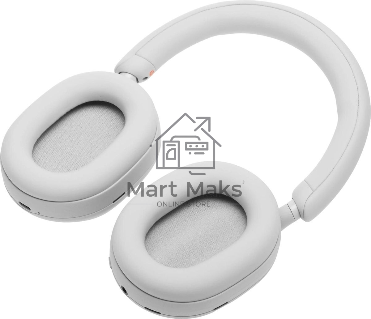 Наушники мониторные Sony WH-1000XM5 1.2м Bluetooth, белый