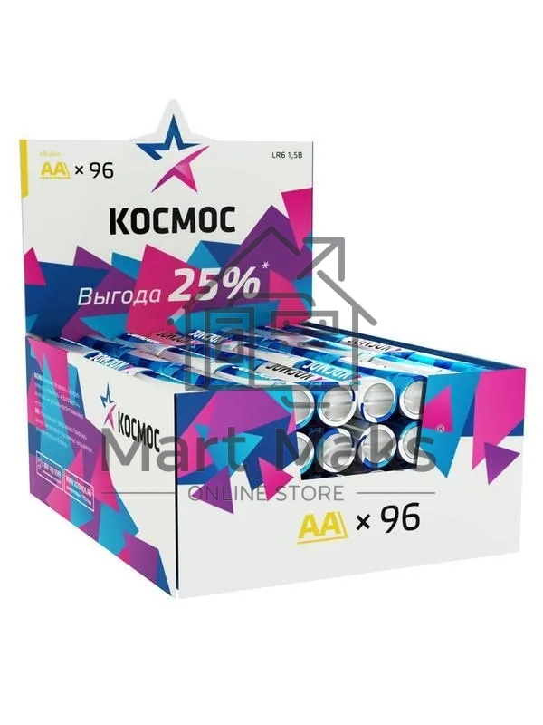 Батарейка КОСМОС KOCLR6_96BOX LR6 (уп.96шт.)