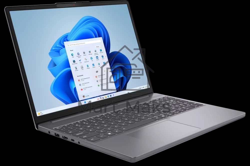 Ноутбук Lenovo IdeaPad Slim 3 15IRH10 серый 83K1002URK 15.3