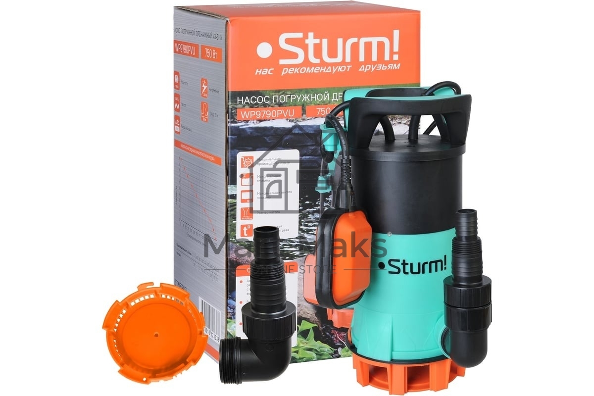 Насос дренажный Sturm! WP9790PVU 450Вт 12000л/час