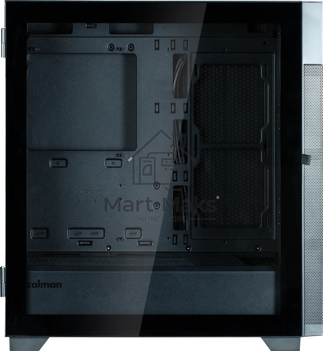 Компьютерный корпус ZALMAN S5 NEO, ATX, BLACK, WINDOW, 2xCOMBO (3.5