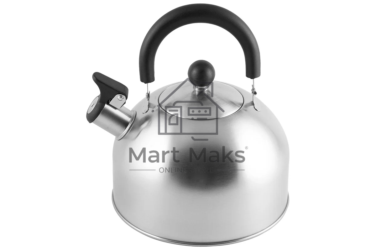 Чайник MALLONY MAL-039-MP 2,5 л матовый, со свистком (310097)